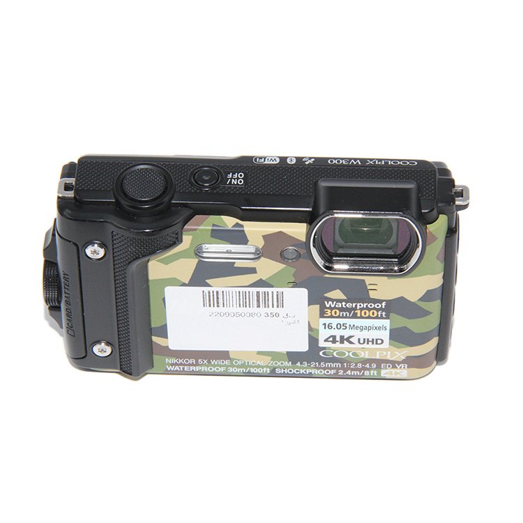 Cooplix W300  Bluetooth Wifi Water Proof Camera Nikkor 5X  Wide Optical Zoom 4K UHD