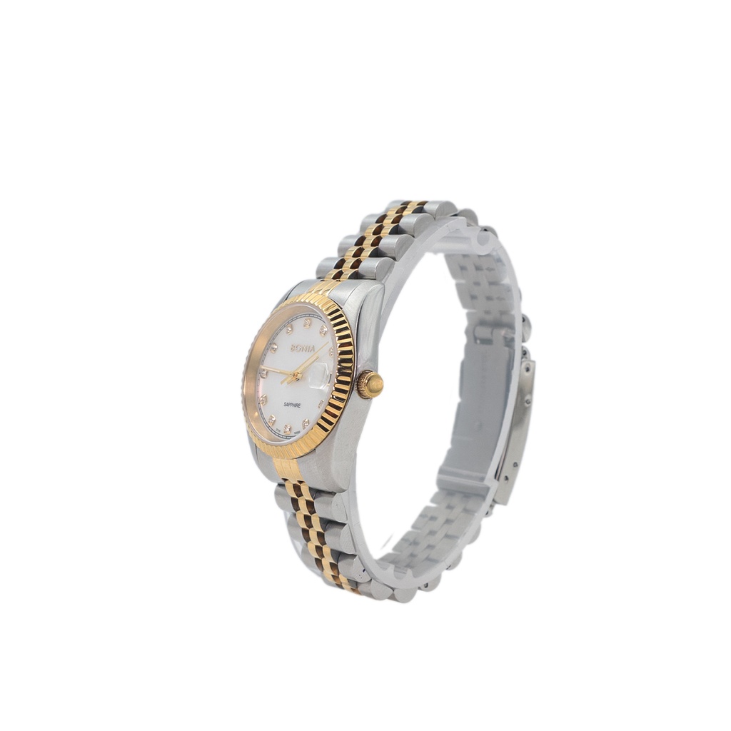 Bonia BNB10550 All Stainless Steel Sapphire Crystal