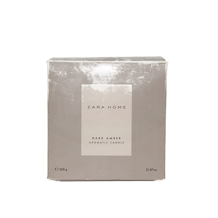 Zara Home,  Dark Amber Aromatic Candle