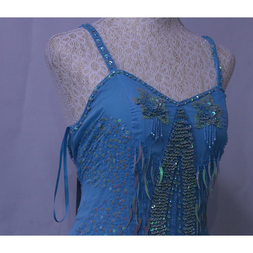 Shalima Blue Dress Size: 16