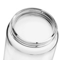 Blender Bottle Mantra Glass Shaker Bottle, 20-Ounce, Black