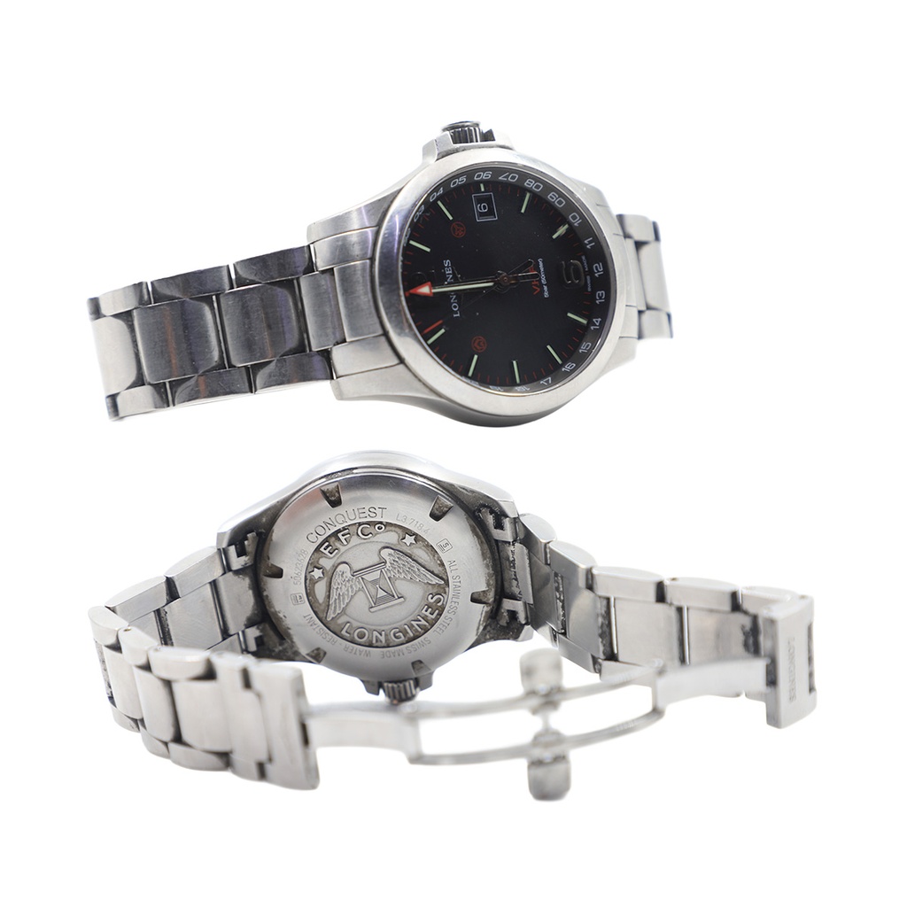 Longines VHR Conquest L3.718.4, 5 Bar , Battery Drained