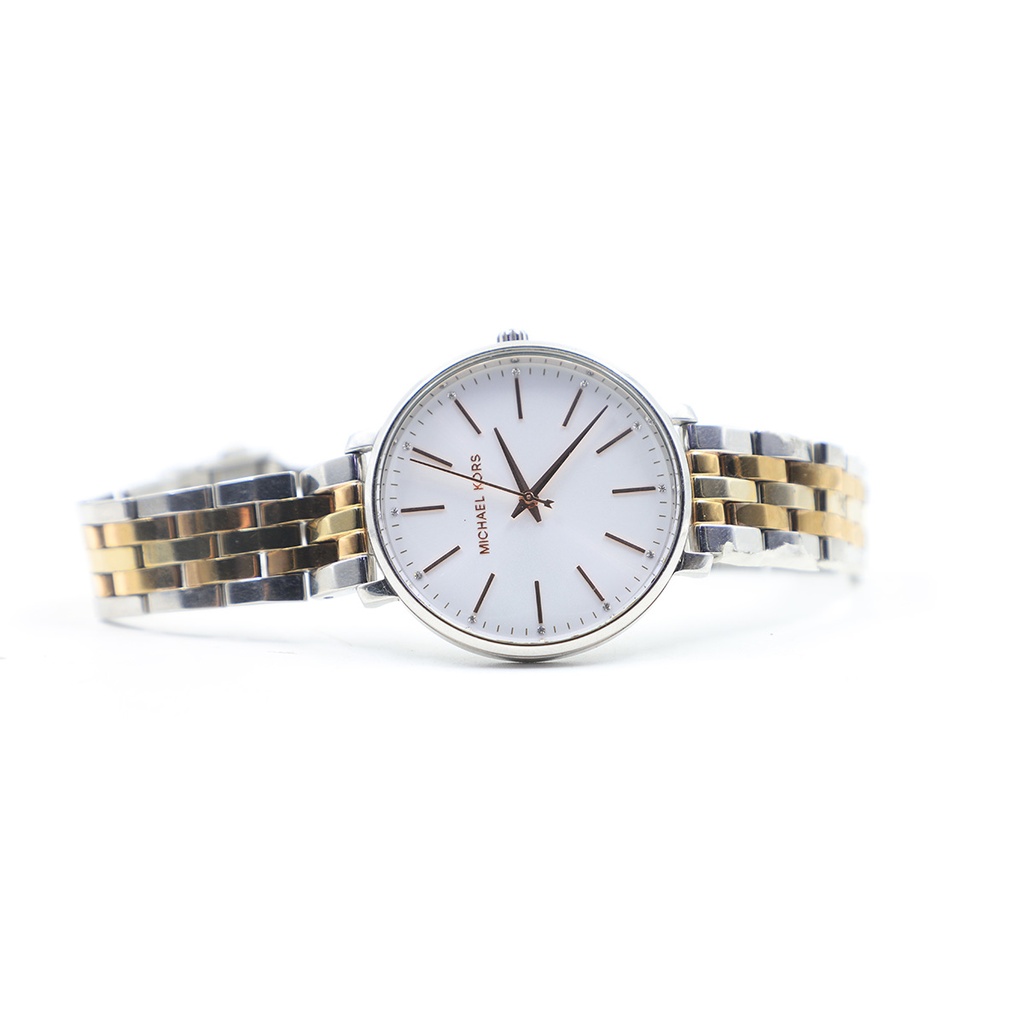 Michael Kors MK-3901, All Stainless Steel, 5 ATM Battery Drained