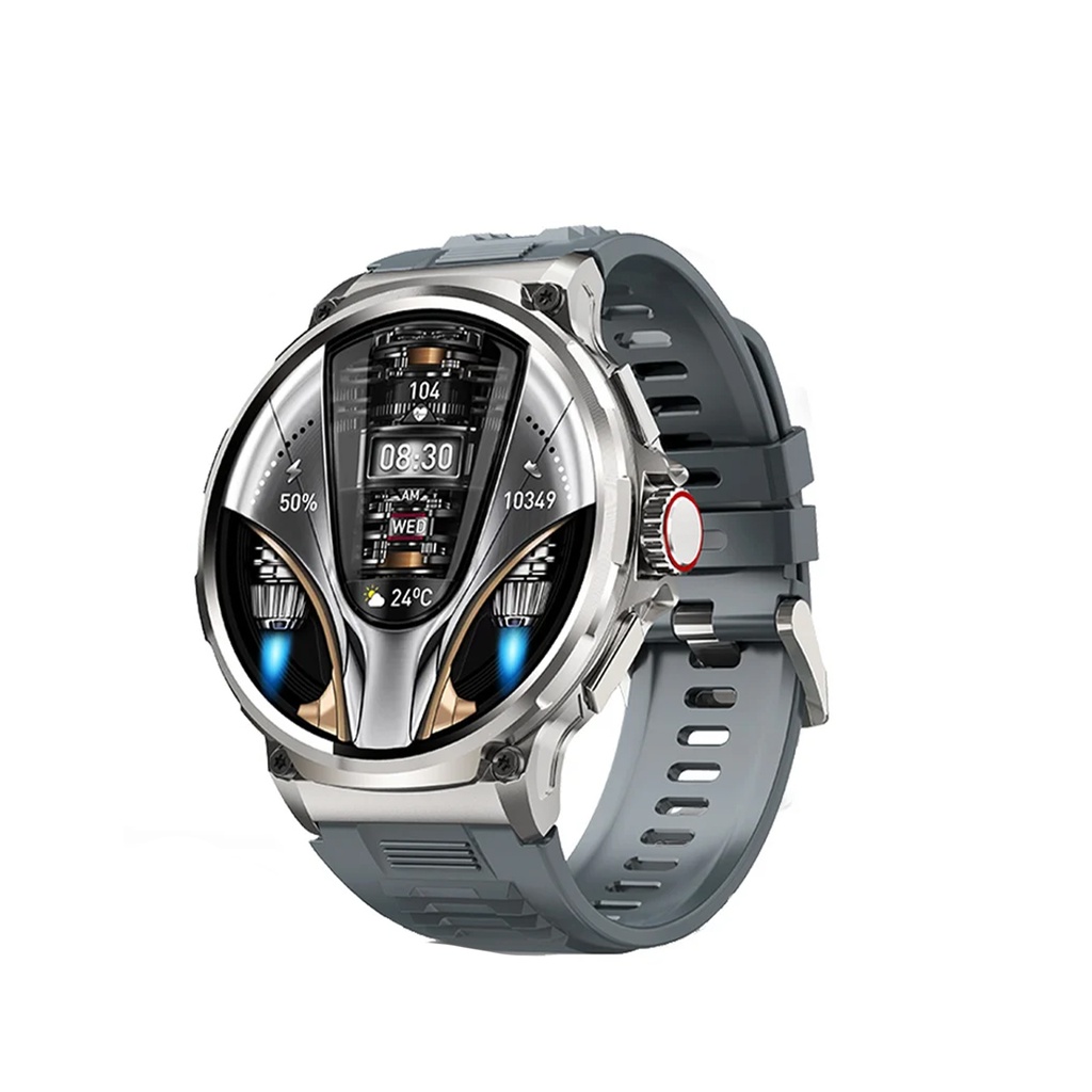 Smart Watch V69 Men Bluetooth Call 1.85'' Large Screen Heart Rate, Health Monitor