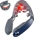 SKG Cordless Neck Massager for Pain Relief Deep Tissue Vibration Foldable Massager, Portable 9D Electric Neck Massage
