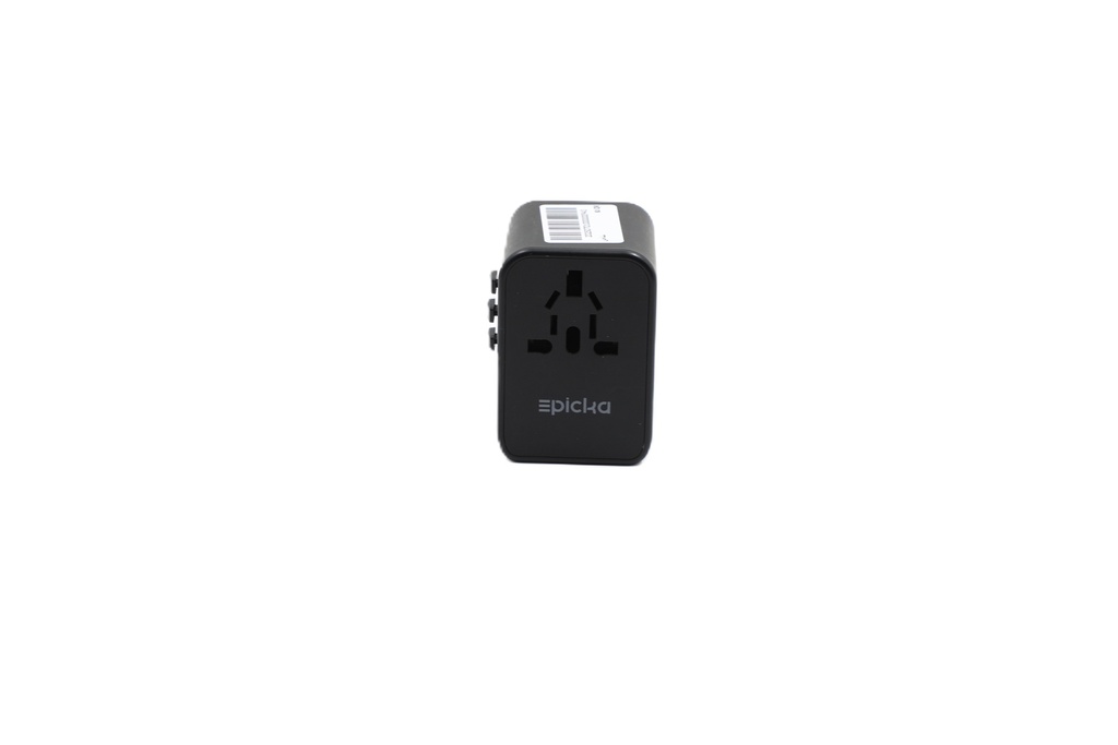 EPICKA Universal Travel Adapter, GaN International Plug Adapter TA-105 Pro