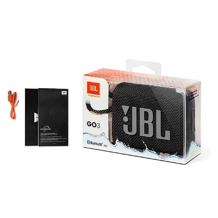 JBL Harman GO3 Bluetooth V 5.1 -  Hour Play Time + IP67 Waterproof And DustProof