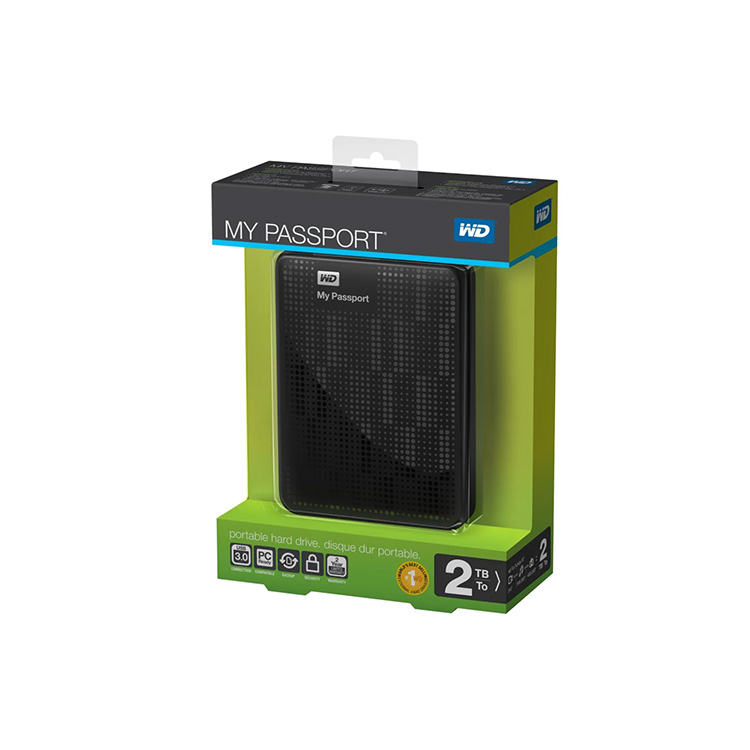 My Passport WD 2 TB Portable Hard Drive