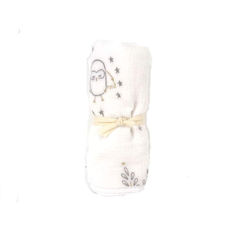 Pottery Barn Baby Metallic Zodiac Muslin