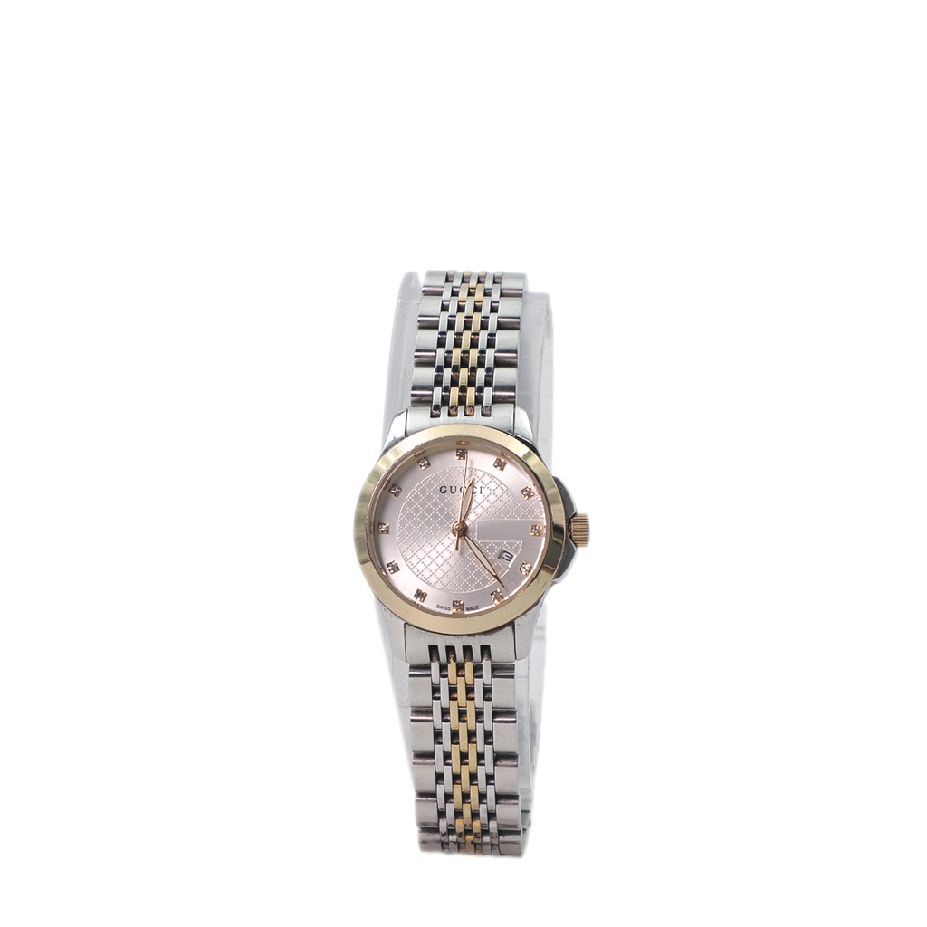 Gucci 126.5 Swiss Made, Water Resistant 5 ATM, Stainless Steel ** Battery Drained **