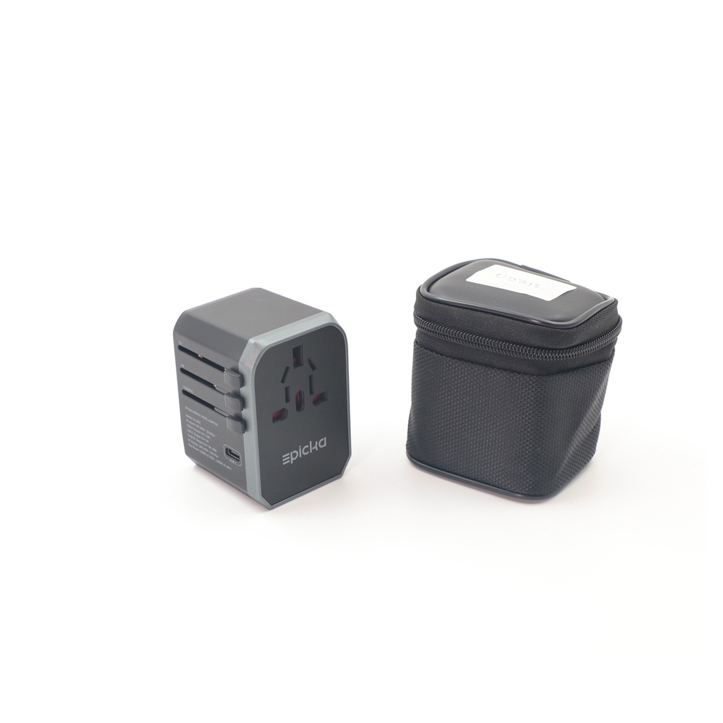 EPICKA Universal Travel Adapter, International Power Plug AdapterAll-in-One