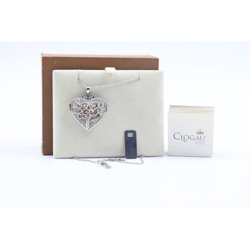 Clogau Jewlery Heart Piece Gold Tauned