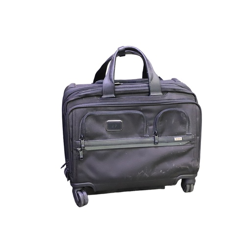 Tumi Alpha 3 Black SuitCase Cabine Luxury **Perfect For Documents & Item Holders **