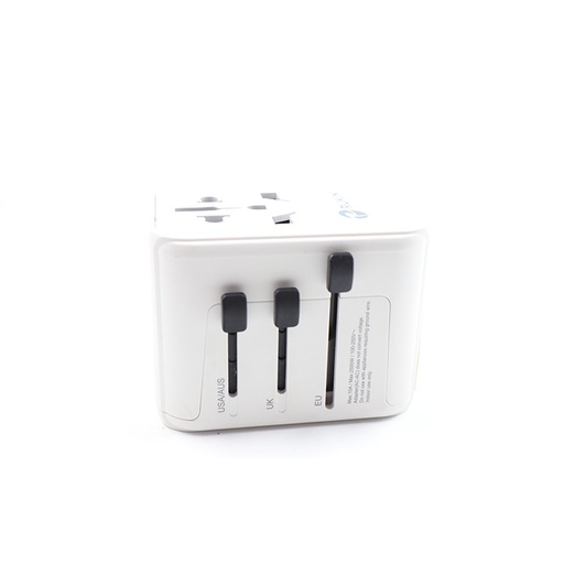 Rukini Raise Your Standards RKT7P , Travel Adapter With 4 USB