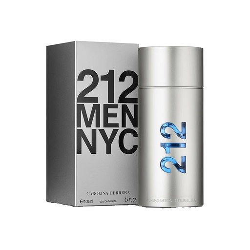 Carolina Herrera 212 MEN NYC, Eau De Toilette 100 ml 3.4 Fl.Oz