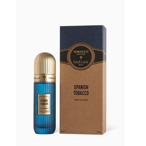 Ibrahim Al Quras Spanish Tobacco Extrait de Parfum, 100ML
